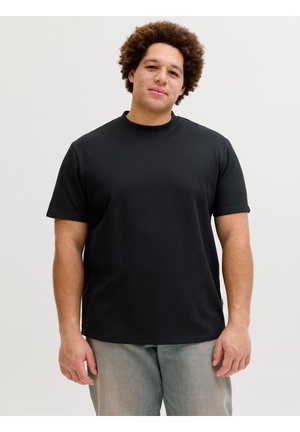 JJEAUSTIN TEE NOOS PLS - Basic T-shirt - black