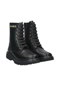 CAFèNOIR Stivaletti con plateau - nero