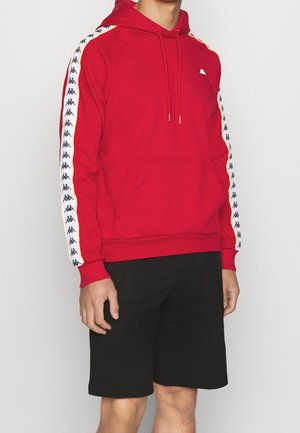 Felpa con cappuccio - red