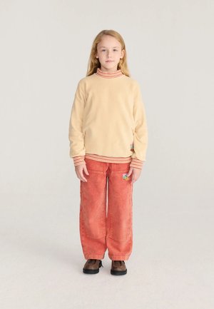 Bobo Choses, TAXI SAURUS TAG UNISEX - Sweatshirt - light yellow