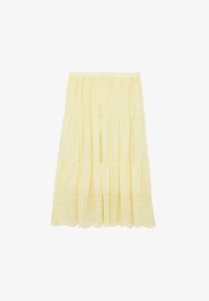 Koton, MAXI SKIRT . - Gonna a campana - yellow