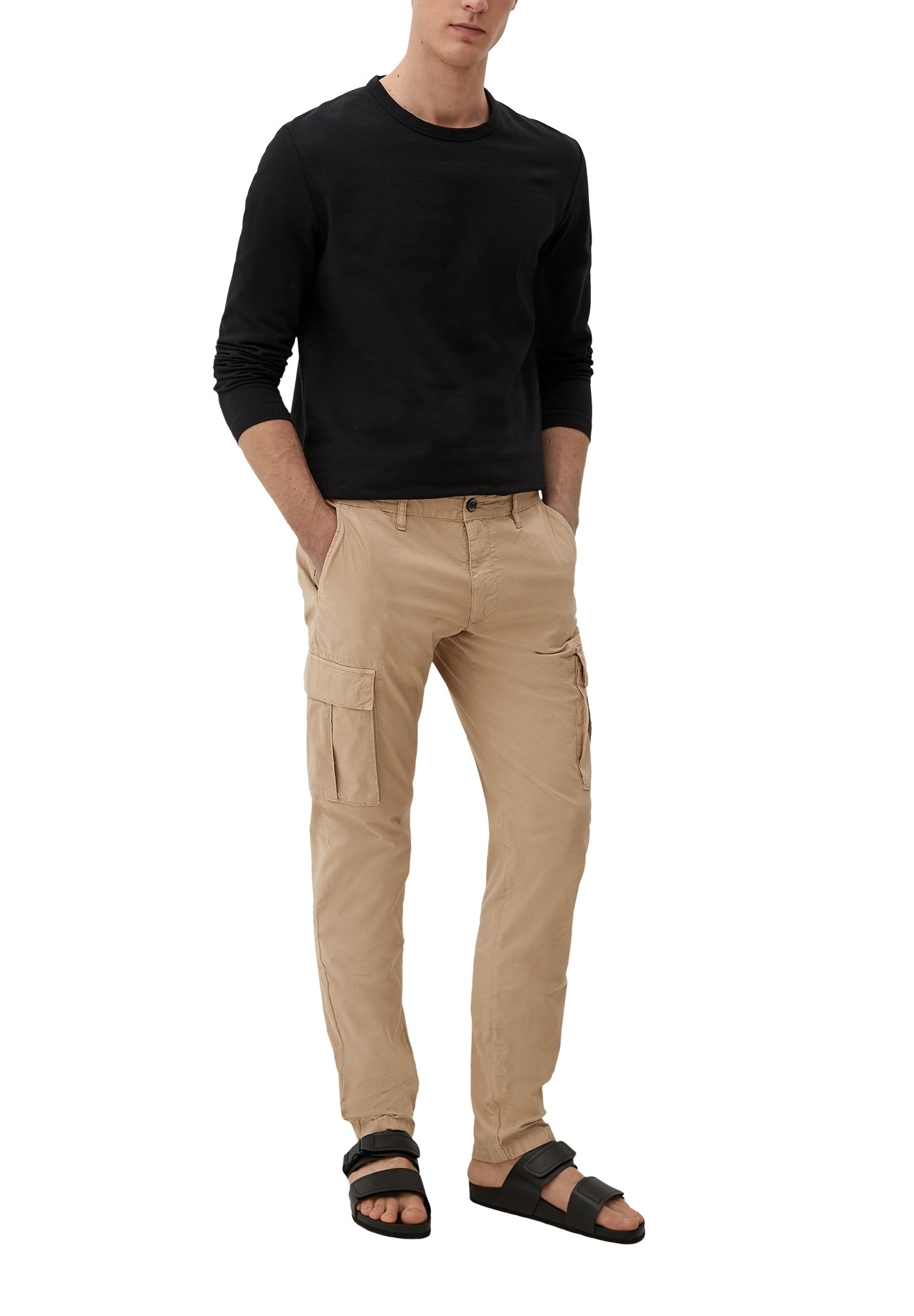 Pantalon Cargo Bébé Garçon S.Oliver - 95% Coton, 5% élasthanne - Coupe Confortable - Lavage Machine - 12