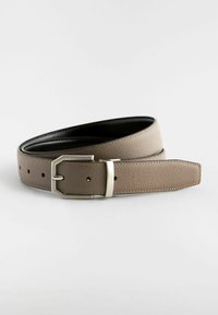 Next REVERISBLE REGULAR FIT - Klassisk bælte - black ecru