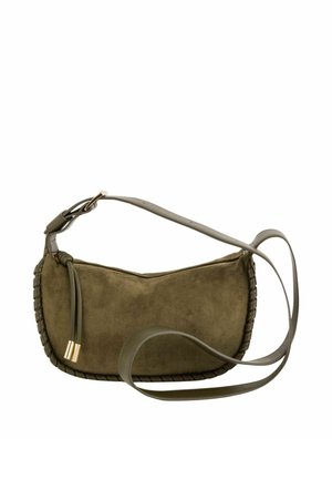 MANDORLO - Taška s příčným popruhem - green