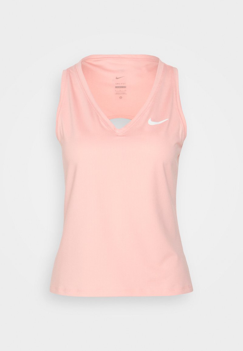Nike Performance TANK - Top - bleached coral/white