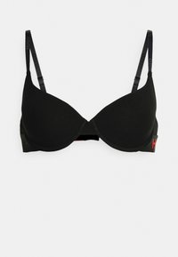 HUGO UNDERWIRE BRA SPORTY LOGO - Podprsenka s kosticemi - black