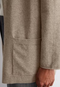 Marc O'Polo LONGSLEEVE - Kardigán - shaded brown melange