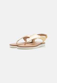 Gioseppo FIERZE - T-bar sandals - oro oscuro