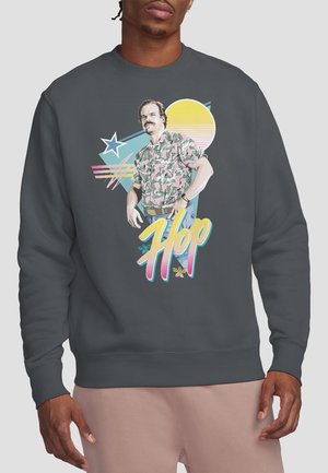 STRANGER THINGS JIM HOPPER - Sweatshirt - anthracite