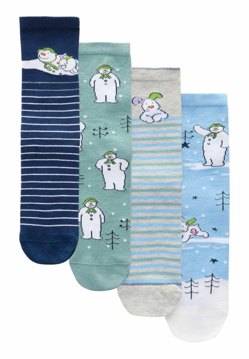 Next CHRISTMAS ANKLE 4 PACK - REGULAR FIT - Sokid - the snowman