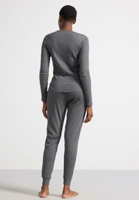 Lindex Pyjamahousut/-shortsit - dark grey melange