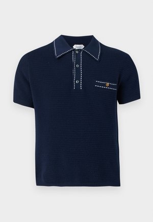 Versace SWEATER TRATTEGGI - Polosärk - navy