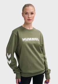 Hummel - Sweatshirt - deep lichen green Miniatyrbilde 1