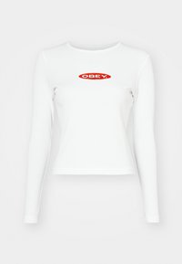 OVAL - T-shirt à manches longues - white