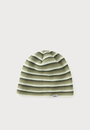 Obey Clothing, BROADCAST BEANIE UNISEX - Σκούφος - kombu green/multi-coloured