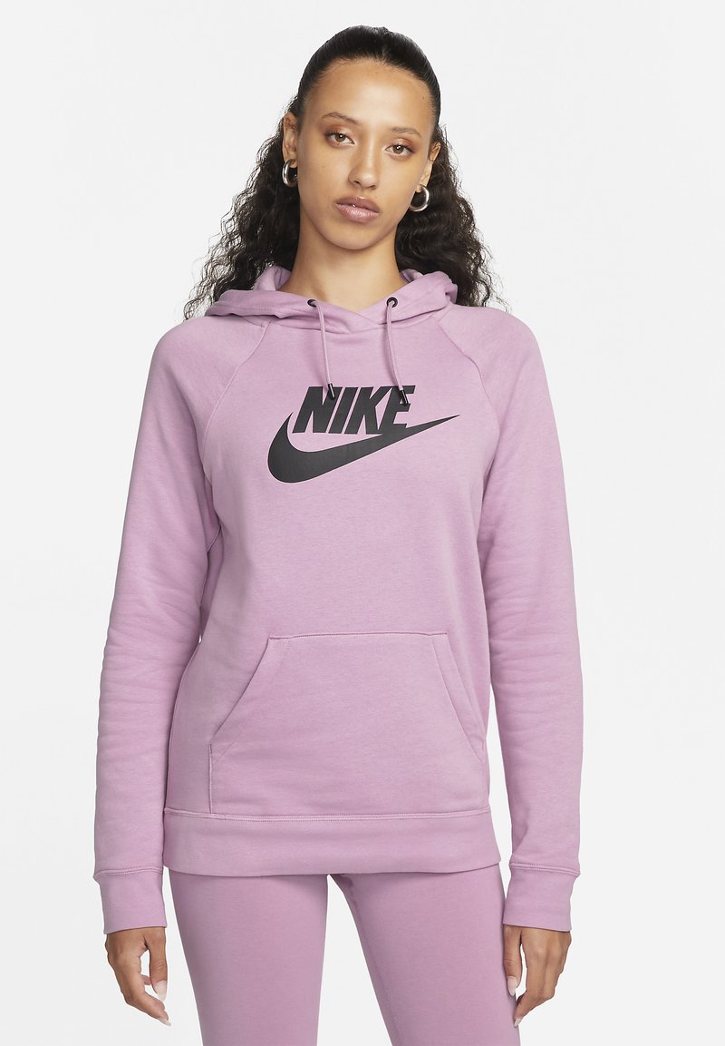 Nike Sportswear HOODIE - Hoodie - orchid/black/pink - Zalando.ie