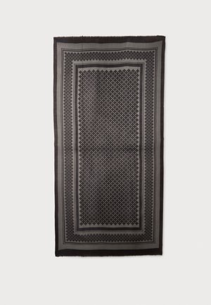 Mads Nørgaard, BIG DOT SCARF - Fular - grey/black