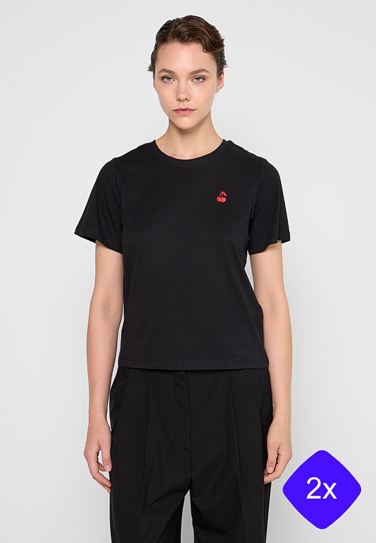 JDY T-shirt basic meerkleurig