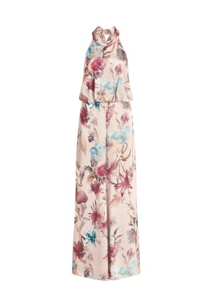 Vera Mont, VERA MONT MIT BLUMENPRINT JUMPSUIT - Buksedragter - beige dark red