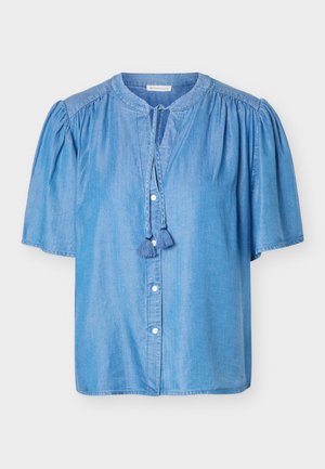 TOM TAILOR, BLOUSE  - Blůza - clean light stone blue denim