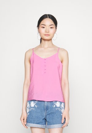 Vero Moda Petite VMQUEENY SINGLET V NECK  - Μπλούζα - cyclamen
