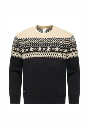 NORWEGERPULLOVER NORWEN - Jumper - black