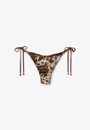 Calzedonia, RODEO DOLL TIE-SIDE BRAZILIAN - Braguita de bikini - brown