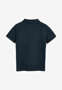 Next SHORT SLEEVE GEO PATTERN REGULAR FIT - Poloshirts - black white