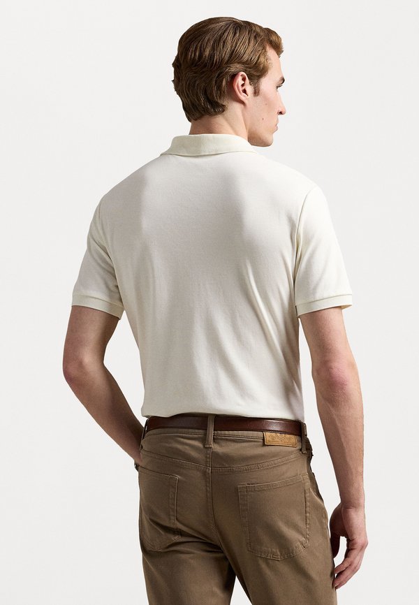 CUSTOM SLIM FIT SOFT COTTON POLO SHIRT - Polo shirt - pale cream4