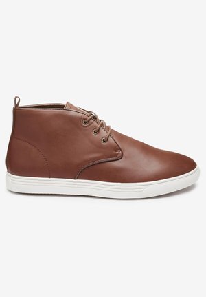 Schnürstiefelette - tan