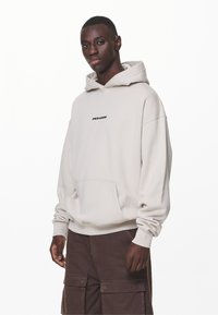Pegador COLNE LOGO HOODIE - Majica s kapuljačom - washed dust cream