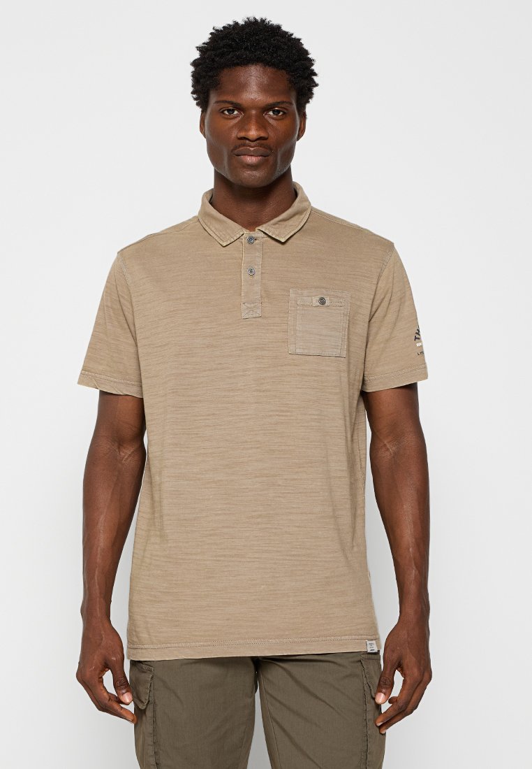 Lerros Poloshirt lichtbruin