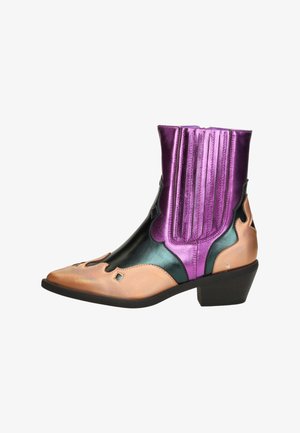 SUB55 WESTERN - Cowboy/biker ankle boot - rosé goud