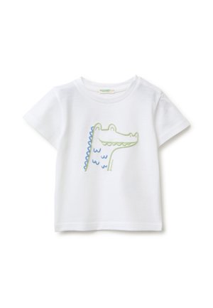 United Colors of Benetton, UNISEX - T-shirt print - white