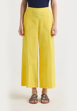 DYED - Stoffhose - yellow