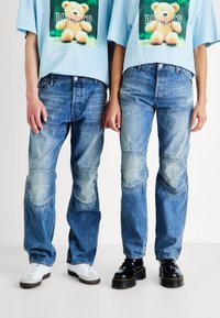 G-Star - 5620 3D REGULAR ELWOOD UNISEX - Blugi loose fit - antique faded penida blue Imagine miniatură 1