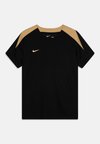 Sportska majica - black/gold/metallic gold