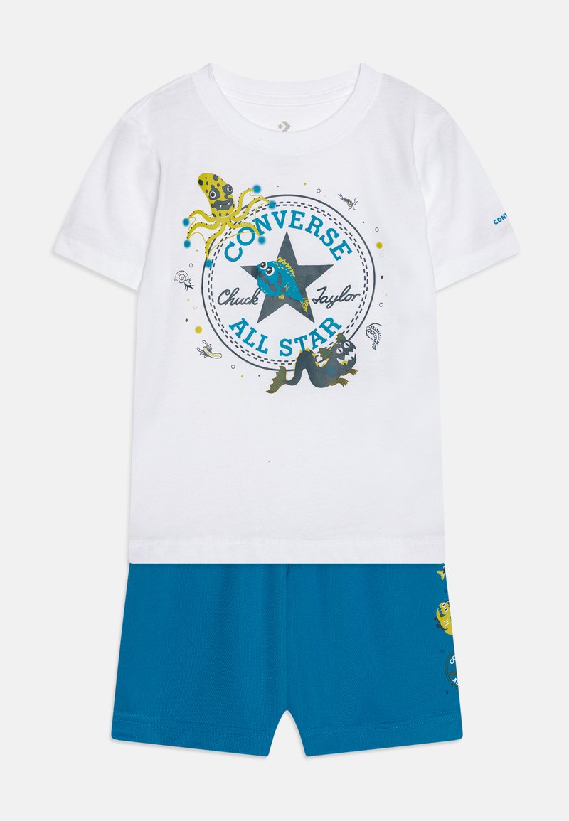 Converse T-shirt print blauw Converse T-shirt print blauw