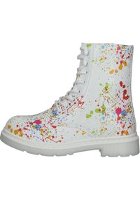 Dockers by Gerli Enkellaarsjes met plateauzool - weiss multi