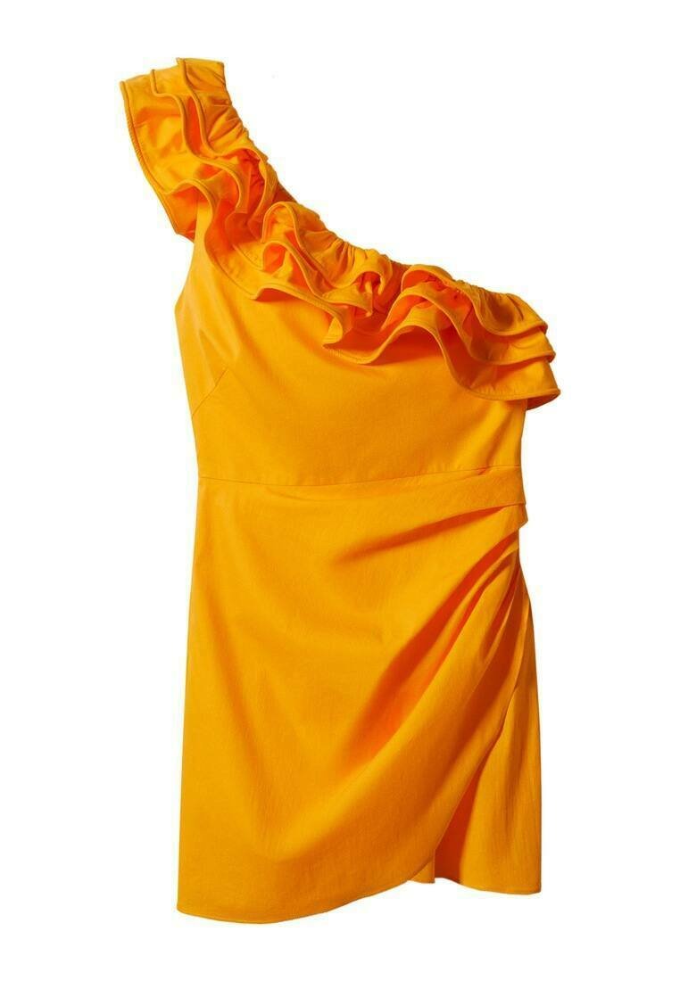 Mango Jurk oranje Mango Jurk oranje