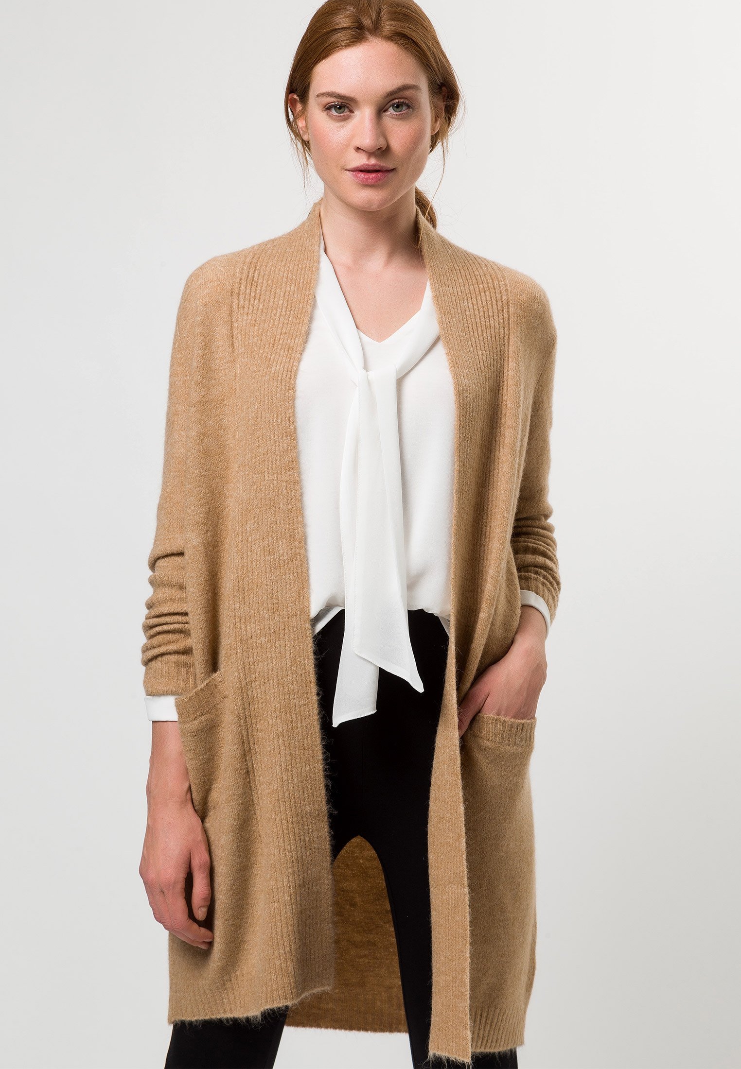cardigan camel