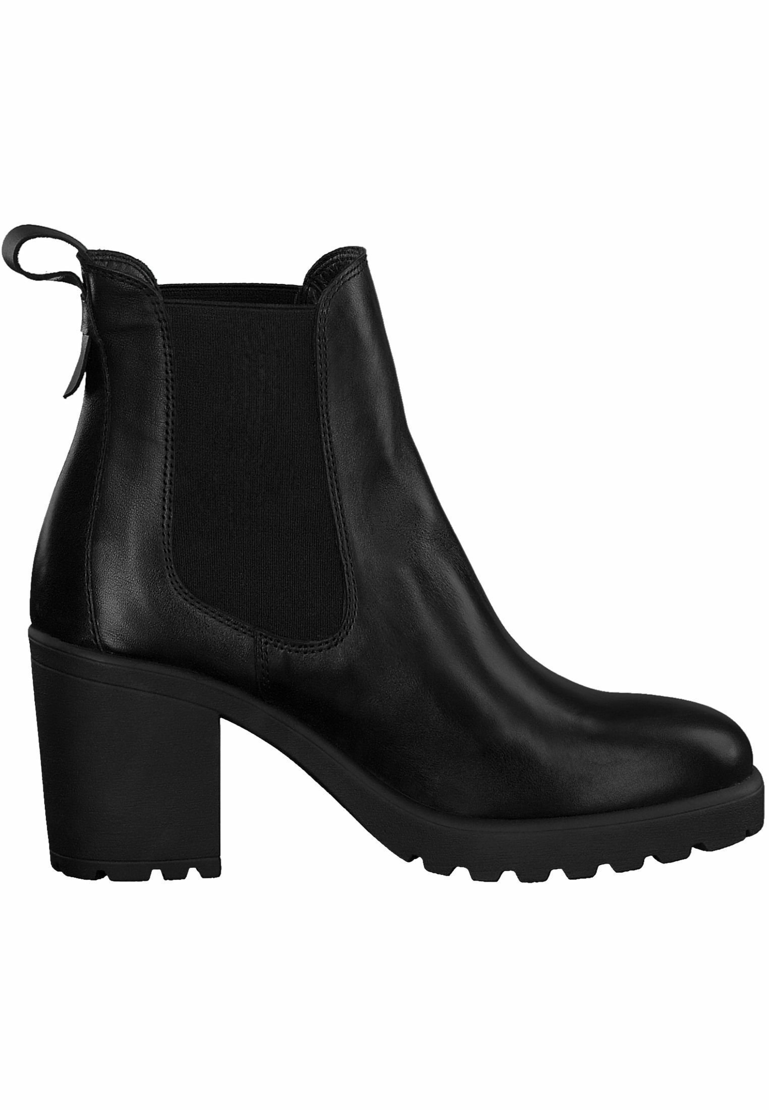 Tamaris CHELSEA - Enkellaarsjes met hoge hak - black/Zwart - Zalando.nl