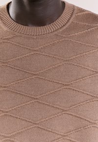 HUGO Strickpullover - camel