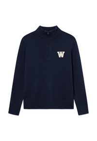DOUBLE A BY W.W. WWTAY HALF ZIP - Strickpullover - salute