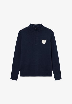 DOUBLE A BY W.W. WWTAY HALF ZIPPER 25081 - Džemperis - salute