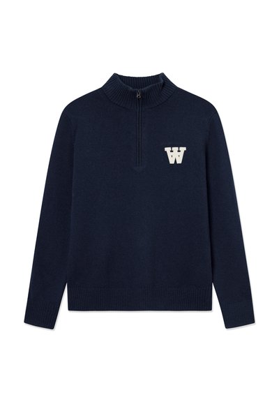 WOOD WOOD WWTAY HALF ZIPPER 25081 - Svetrík - salute