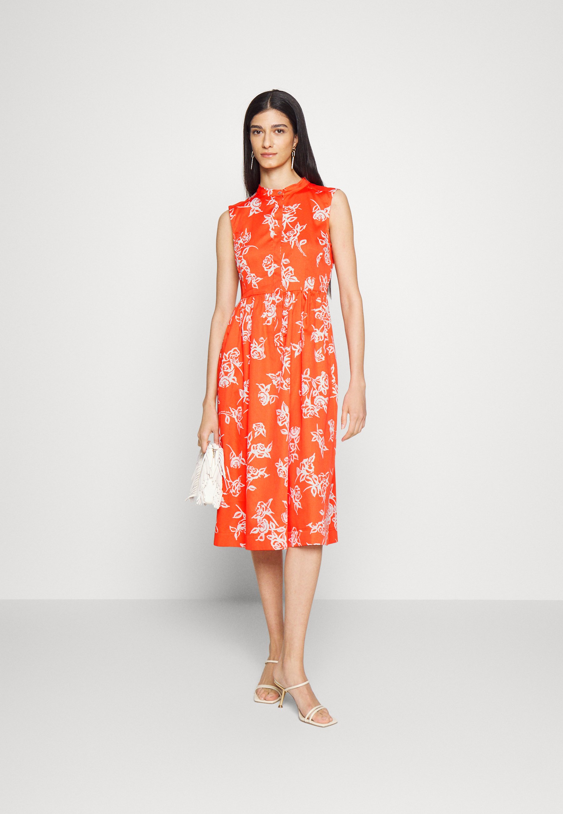Marella LODOLA - Vestito estivo - arancio/giallo - Zalando.it