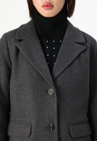ONLY ONLBLAKE FITTED COAT  - Klassisk kåpe / frakk - dark grey