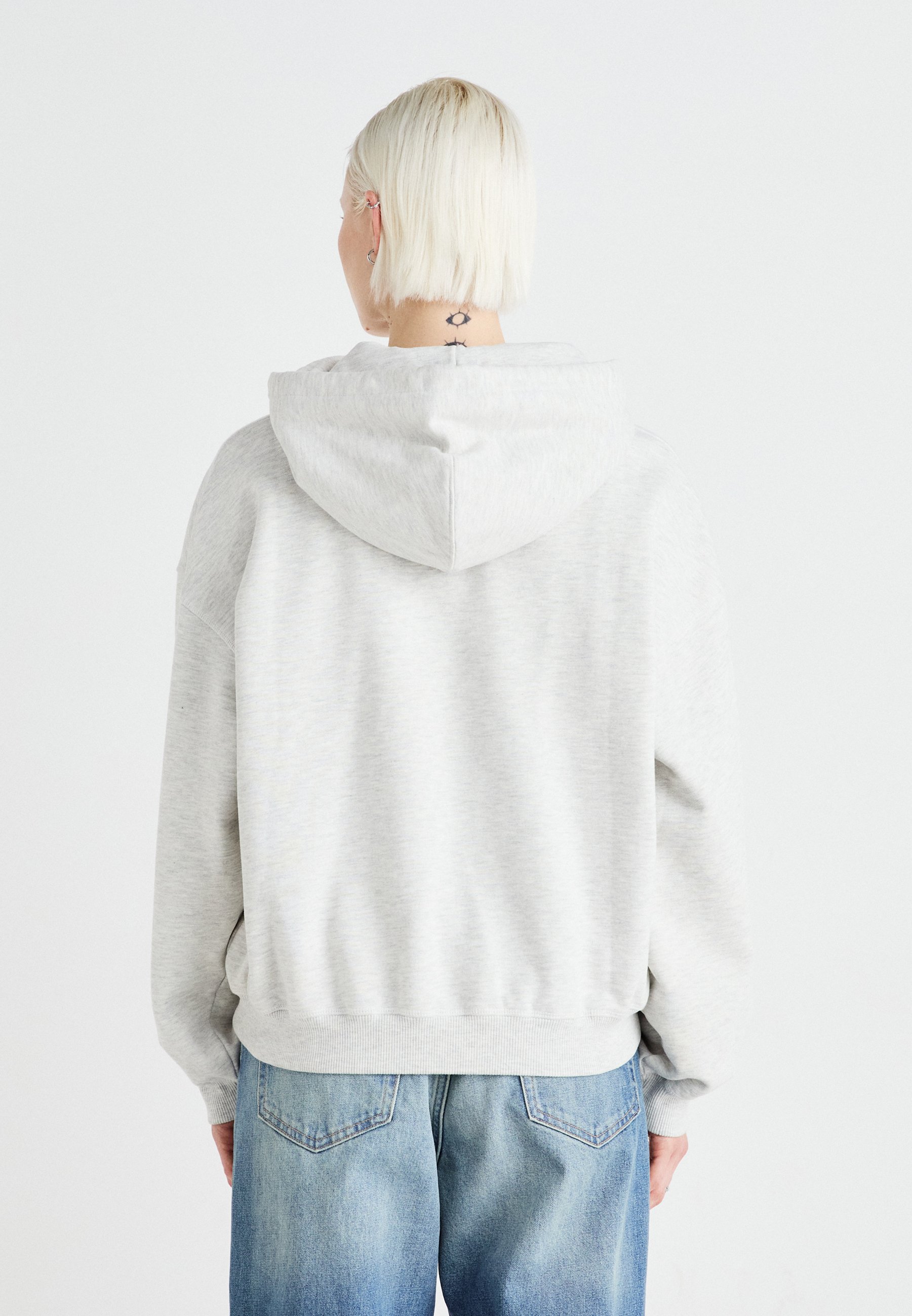 売れ筋商品|||ウィークデイ パーカー・スウェットシャツ レディース アウター IRINA HEAVY HOODIE - Sweatshirt - grey melange Weekday IRINA HEAVY HOODIE - Sweatshirt - grey melange/black