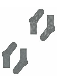 Esprit FINE DOT 2-PACK - Socken - light greymel.